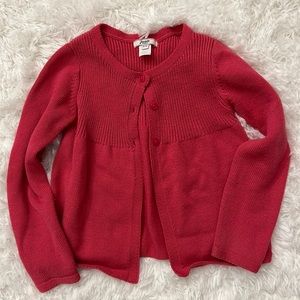 Jacadi Cranberry Cardigan